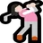 Woman Golfing: Light Skin Tone
