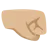 Right-Facing Fist: Medium-Light Skin Tone