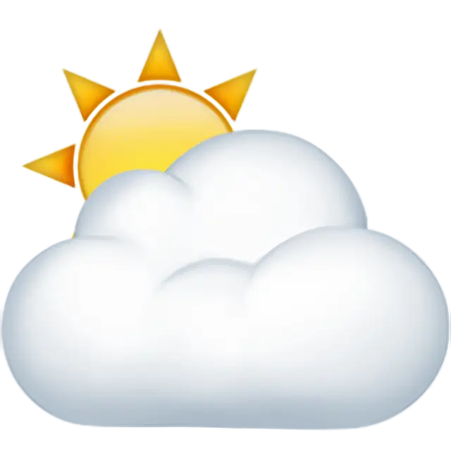 Sun Behind Cloud