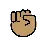 Raised Fist: Medium Skin Tone