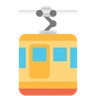 Emoji Tramvia aerea 🚡 image - Skype style