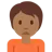 Person Frowning: Medium-Dark Skin Tone