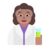 Woman Scientist: Medium Skin Tone