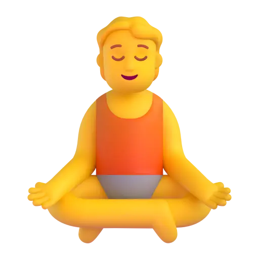 Person In Lotus Position