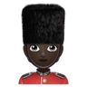 Guard: Dark Skin Tone Emoji 💂🏿 image - Huawei Harmony OS style