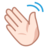 Waving Hand: Light Skin Tone