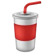 Vaso con pajita