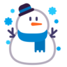 Emoji Hóember ☃ image - Microsoft Classic 2D style