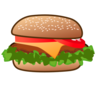 Hamburger Emoji 🍔 image - Emojidex style