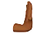 Rightwards Pushing Hand: Medium-Dark Skin Tone