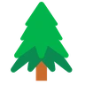 常緑樹 Emoji 🌲 image - Skype style