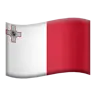 Flag: Malta Emoji 🇲🇹 image - Apple style