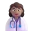 Woman Health Worker: Medium Skin Tone
