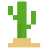 Cactus Emoji 🌵 image - SerenityOS style
