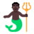 Merman: Dark Skin Tone