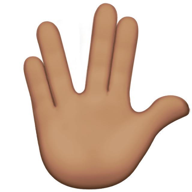 Vulcan Salute: Medium Skin Tone