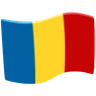 Flag: Chad Emoji 🇹🇩 image - Facebook Messenger (2016) style