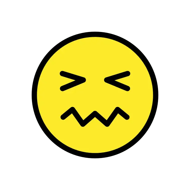 Confounded Face