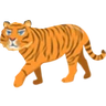 Tigre Emoji 🐅 image - Facebook Messenger (2016) style