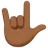 Love-You Gesture: Medium-Dark Skin Tone