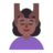 Woman Getting Massage: Medium-Dark Skin Tone