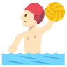 Person Playing Water Polo: Light Skin Tone Emoji 🤽🏻 image - EmojiTwo style