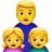 Family: Man, Girl, Boy