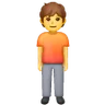Person Standing Emoji 🧍 image - Samsung style