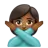 Person Gesturing No: Medium-Dark Skin Tone