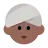 Woman Wearing Turban: Medium-Dark Skin Tone