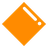 Large Orange Diamond