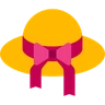 Chapeau de femme Emoji 👒 image - Skype style