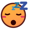 Emoji Alvó arc 😴 image - Emojidex style