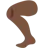 Leg: Dark Skin Tone