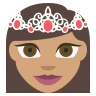 Princess: Medium Skin Tone Emoji 👸🏽 image - EmojiTwo style