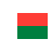 Flag: Madagascar