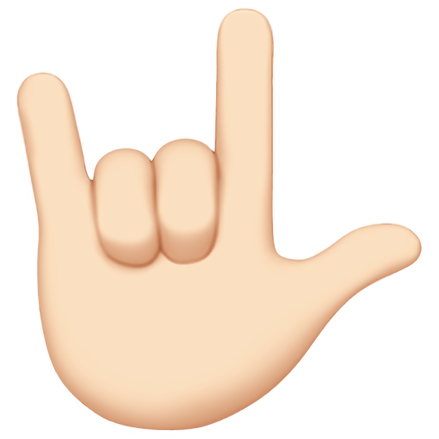 Love-You Gesture: Light Skin Tone