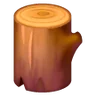 Wood Emoji 🪵 image - Samsung style