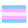 Transgender Flag Emoji 🏳️‍⚧️ image - Microsoft Classic 2D style
