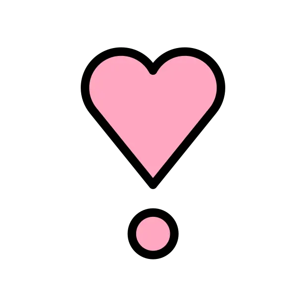 Exclamación del corazon