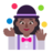 Woman Juggling: Medium-Dark Skin Tone