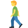 Man Walking Emoji 🚶‍♂️ image - Twitter / X (Twemoji) style