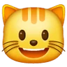 Grinning Cat Emoji 😺 image - Samsung style
