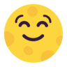 Emoji Luna piena con faccia 🌝 image - Microsoft Classic 2D style