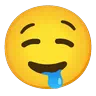 Rosto babando Emoji 🤤 image - Google Noto Color Animated style