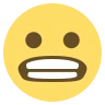 Emoji Grimaszoló arc 😬 image - EmojiTwo style