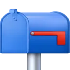 Closed Mailbox With Lowered Flag