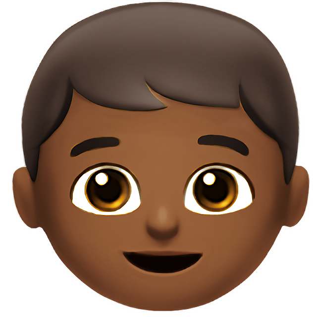 Boy: Medium-Dark Skin Tone