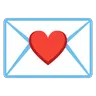Carta de amor Emoji 💌 image - Google Noto Color Animated style