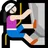 Woman Climbing: Light Skin Tone